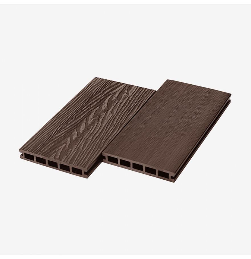 Террасная доска ДПК RusDecking UnoDeck Vintage Венге 4 пог.м.